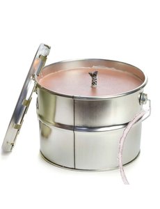 Rustik Lys kaars buitenblik 18x14 cm - brique