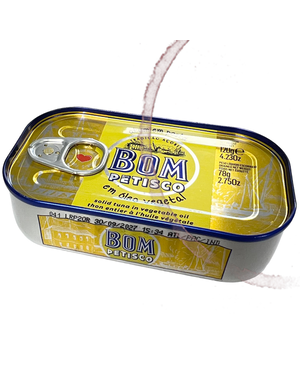  Bom Petisco tonijn in olijfolie 120 gram