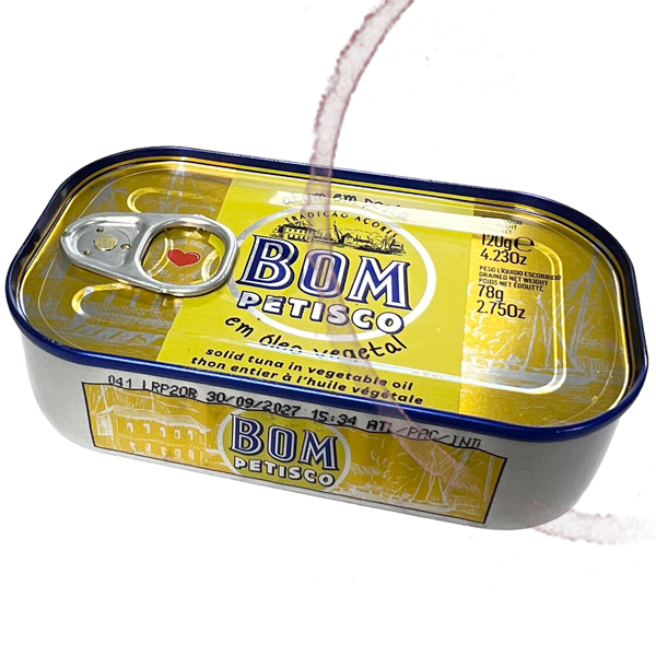 Bom Petisco tonijn in olijfolie 120 gram