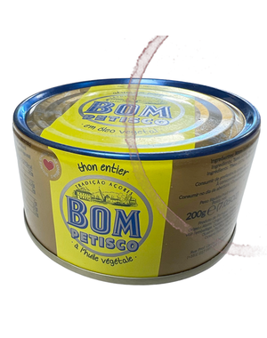  Bom Petisco tonijn in zonnebloemolie 200 gram