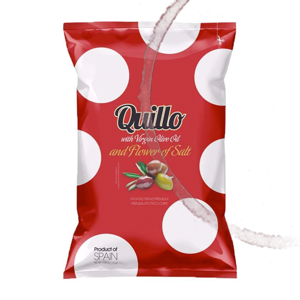 Quillo - Chips salt 130 gram