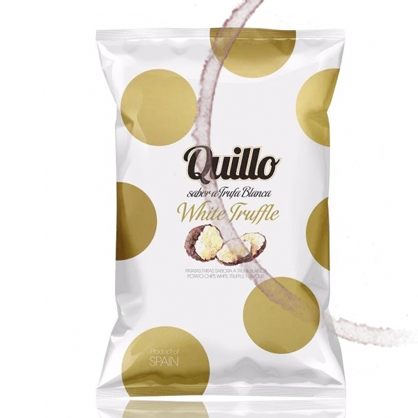 Quillo - Chips White truffle 130 gram