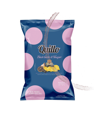  Quillo - Chips Vinegar en black garlic 130 gram