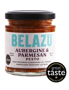 Belazu Aubergine en Parmesan Pesto