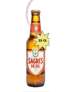  Sagres mini 33 cl bier Portugal