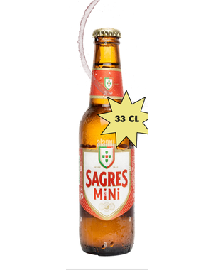  Sagres mini 33 cl bier Portugal