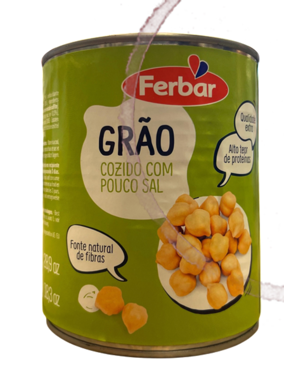  Ferbar Grao Cozido Com Pouco Sal