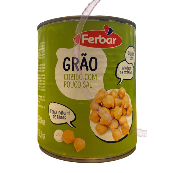 Ferbar Grao Cozido Com Pouco Sal