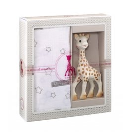 kleine giraf Sophie de Giraf Sophiesticated cadeauset medium set 2