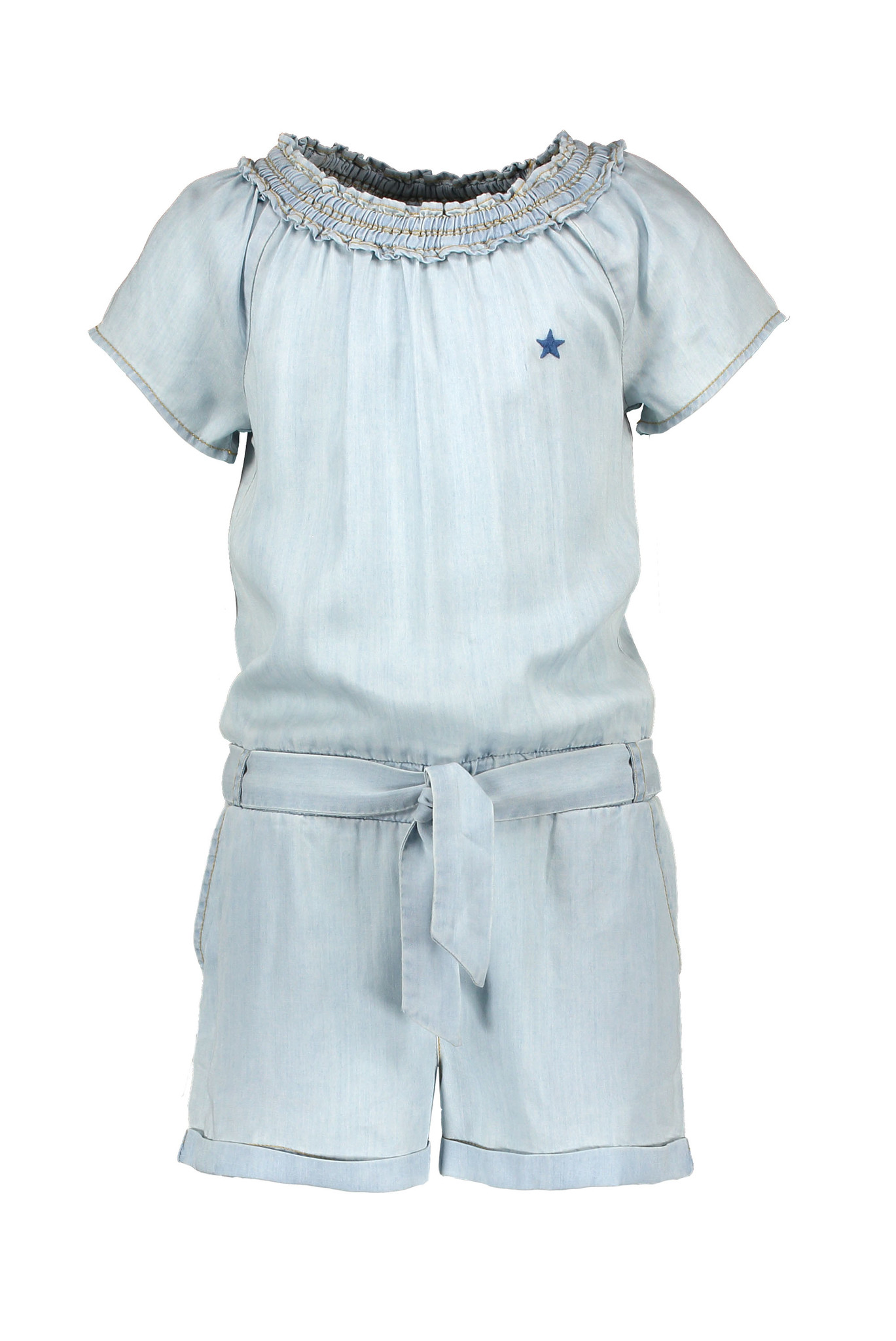 light denim playsuit