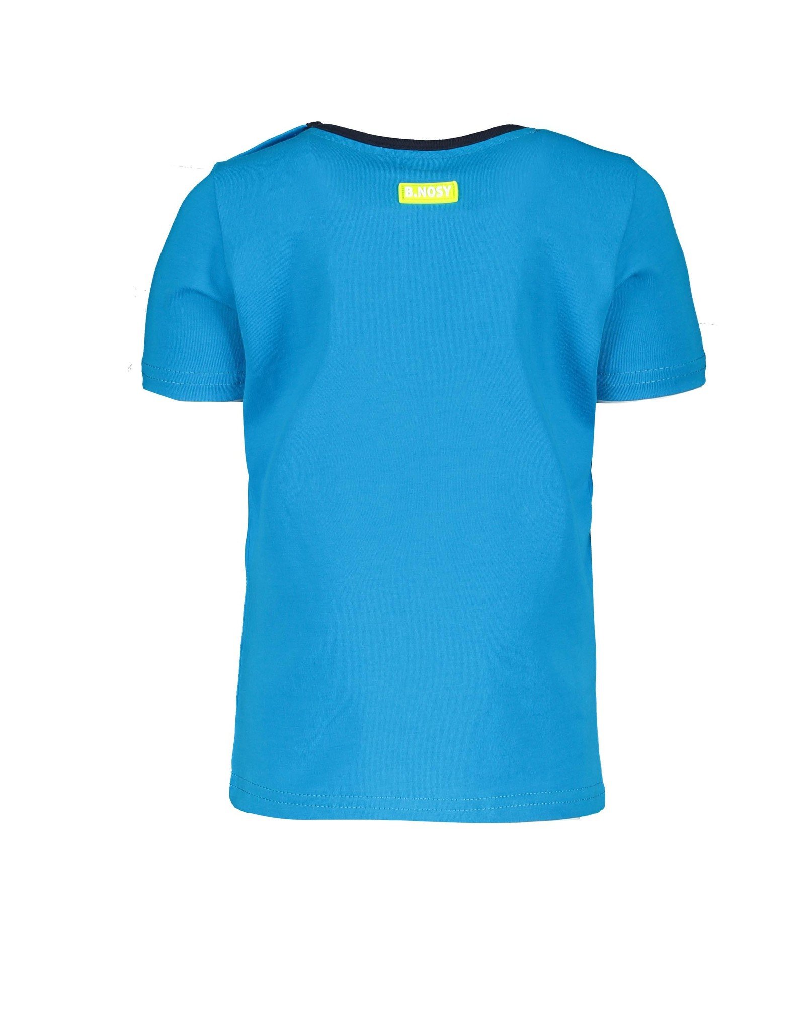 B.Nosy B.Nosy Baby Boys T-shirt With Print Surf Blue