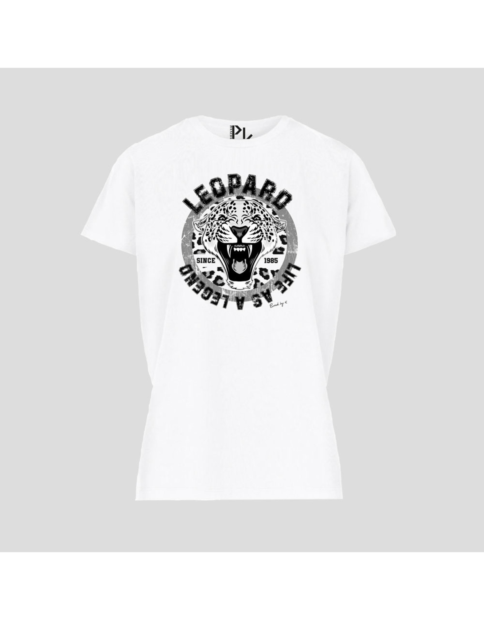 Pinned by K Pinned by K T-shirt Kids Leopard Legend White