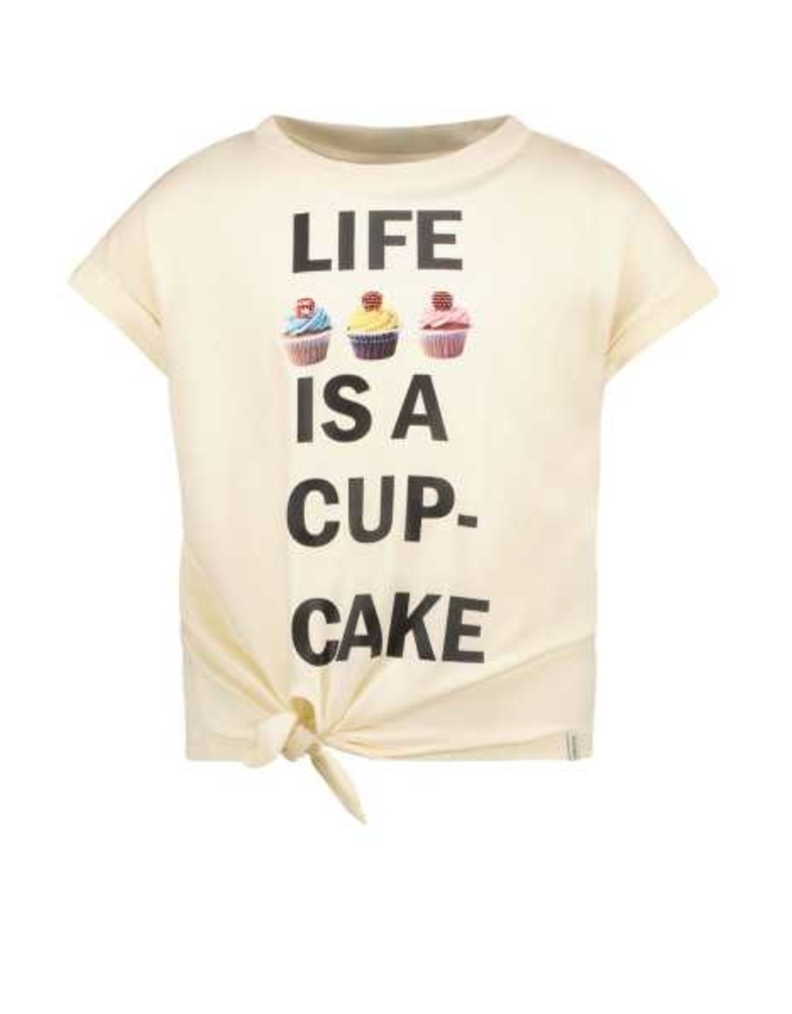 Street Called Madison Street Called Madison Luna Knotted Tee SUPER ME Cream