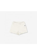Alix the Label Alix The Label Baby Knitted crinkle Jersey Shorts Soft White