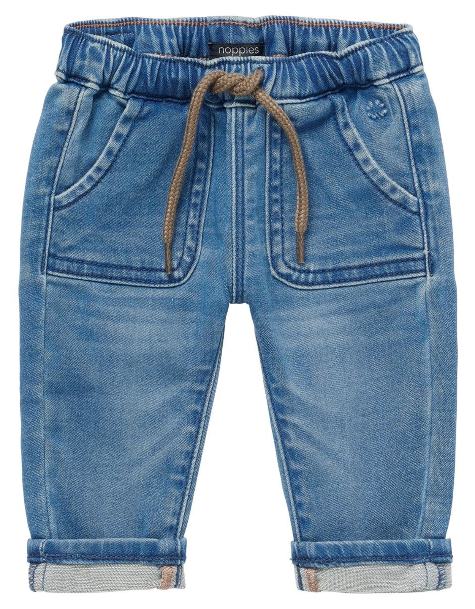 Noppies Noppies Boys  Pants Jelsi Relaxed Fit Light Blue Denim
