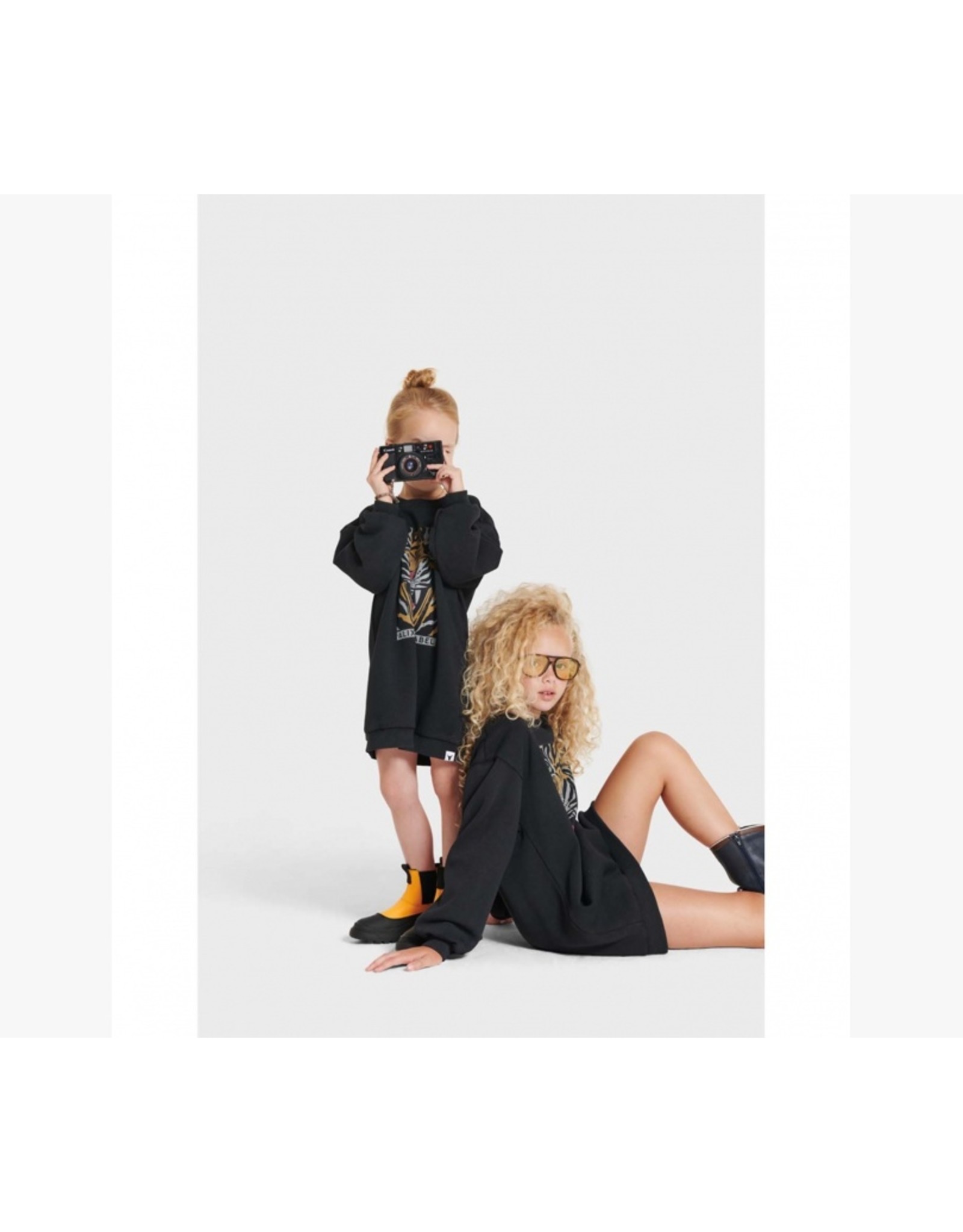 Alix The Label Kids Knitted Tiger Sweat 