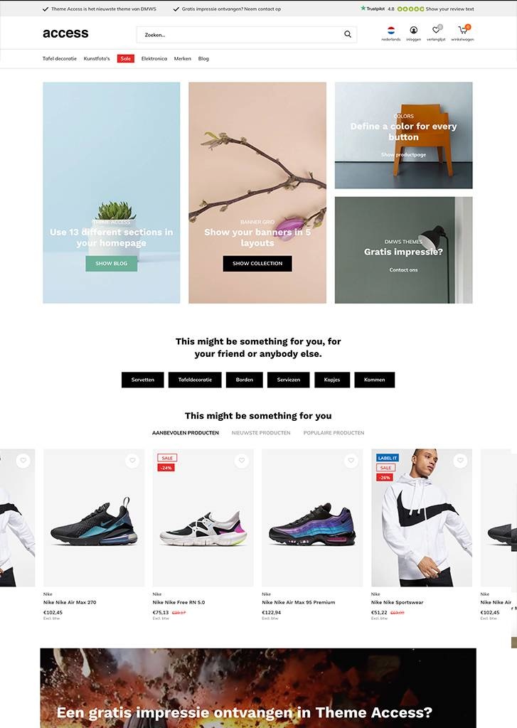 Access Lightspeed Themestore