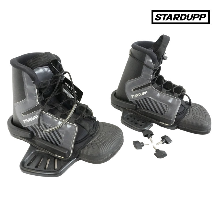 Stardupp Stardupp Pitt wakeboard binding jeugd zwart