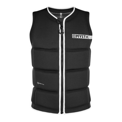 Mystic Mystic Brand Impact Vest Fzip Wake CE Black Mystic Brand Impact Vest Fzip Wake CE Black