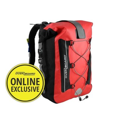 Overboard premium backpack 30 liter Red