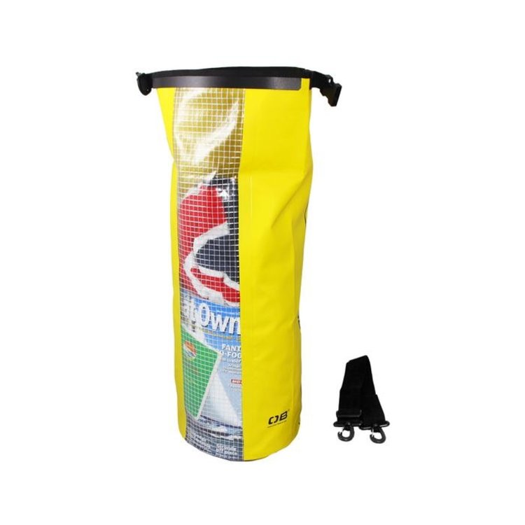 Overboard Overboard Dry tube with window 20 liter Yellow