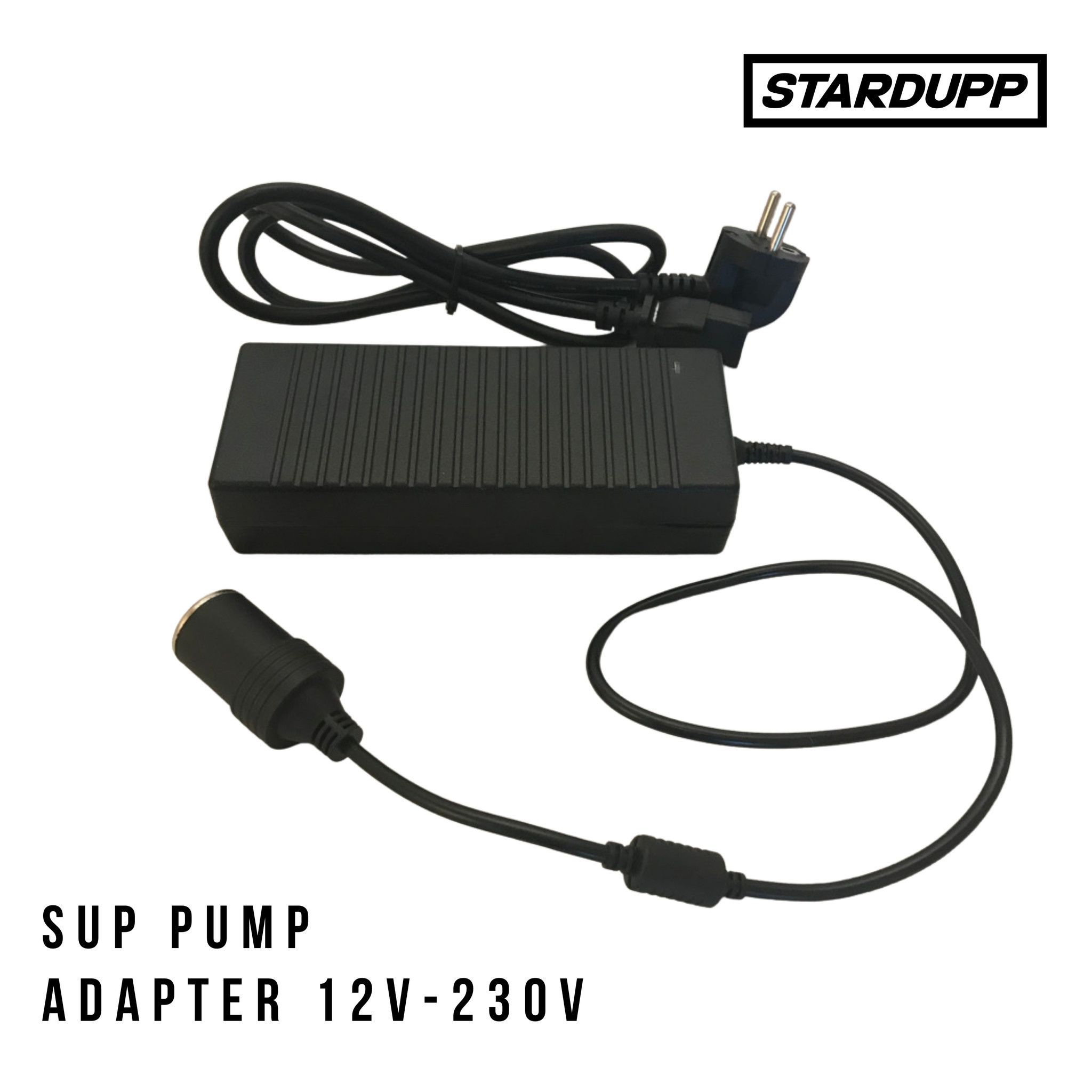 Stardupp Adapter Pump AC/DC 12V-230V