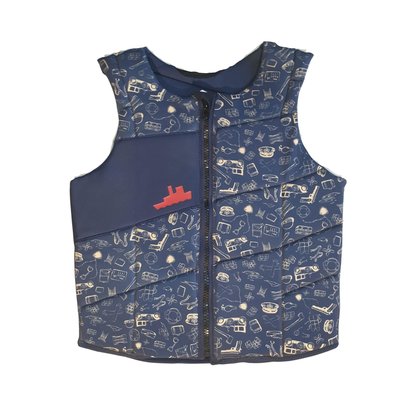 Pull Pull Scallywag Navy Front-zip impact vest Pull Scallywag Navy Front-zip impact vest