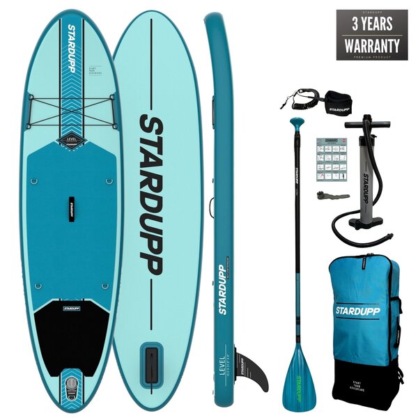 Stardupp Stardupp Level SUP Blue 10'0 Set. 3 jaar garantie