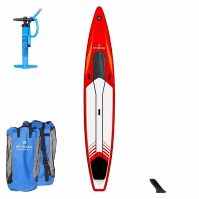 Fit Ocean Fit Ocean Ultra 14'0" Premium Carbon Hybrid Inflatable SUP Fit Ocean Ultra 14'0" Premium Carbon Hybrid Inflatable SUP