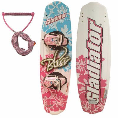 Airhead Airhead Gladiator Bliss Wakeboardset 134cm + Wakeboardlijn Airhead Gladiator Bliss Wakeboardset 134cm + Wakeboardlijn