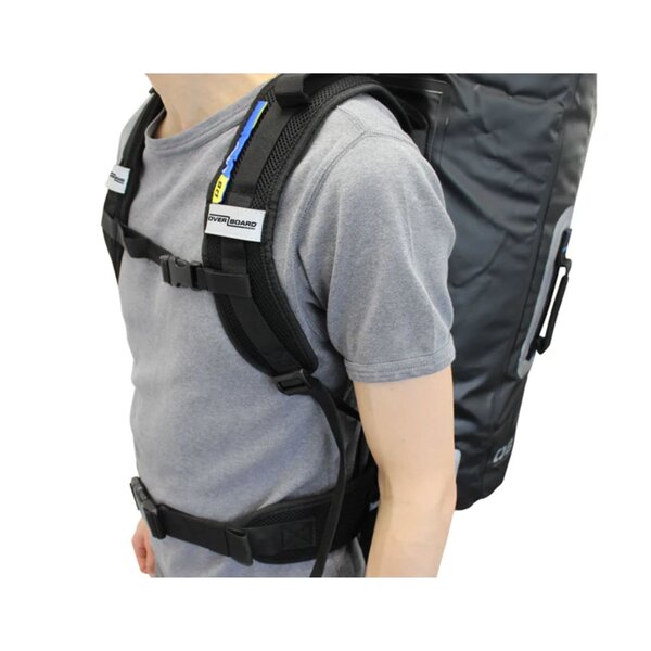 Overboard  Backpack Dry Tube 60 Liter grijs Overboard Overboard  Backpack Dry Tube 60 Liter grijs