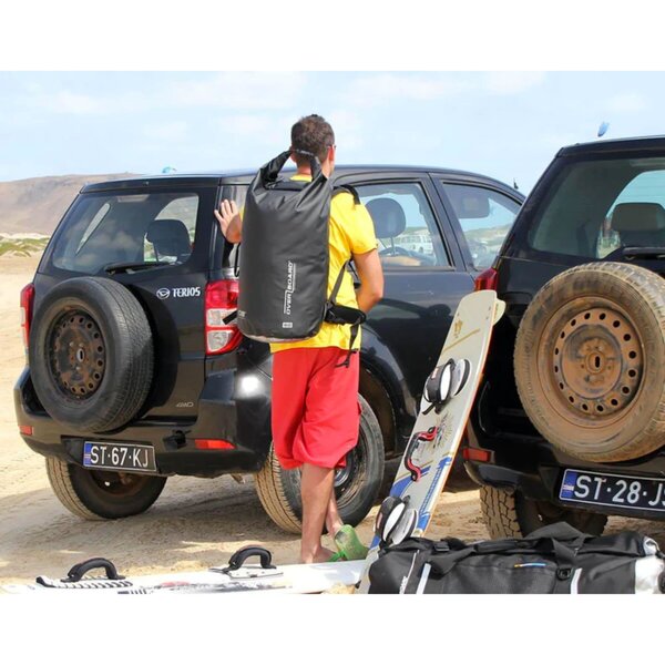 Overboard  Backpack Dry Tube 60 Liter grijs Overboard Overboard  Backpack Dry Tube 60 Liter grijs