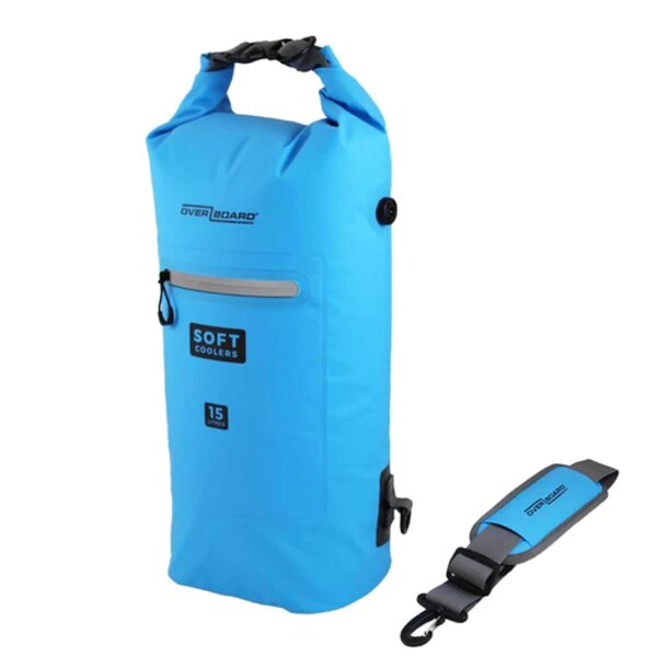 Overboard Overboard Waterdichte Cooler Bag 15 Liter Aqua