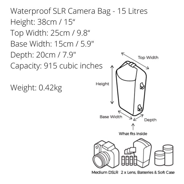 Overboard Overboard Pro-Sport Waterdichte SLR camera tas