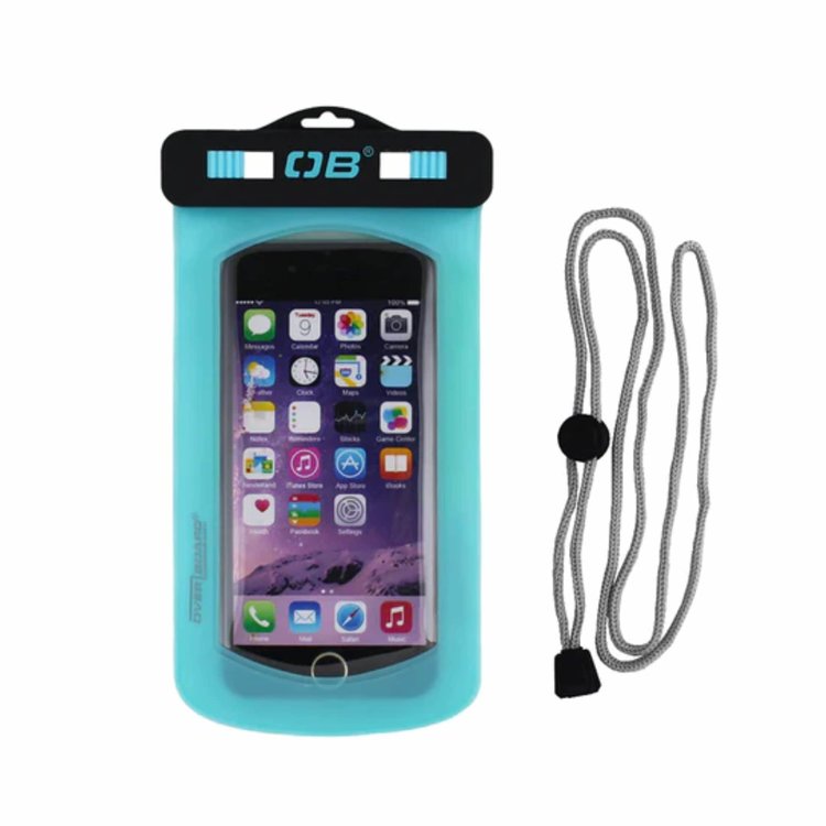 Overboard Waterproof Phone Case small Aqua