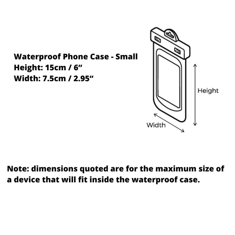 Overboard Overboard Waterproof Phone Case small Aqua