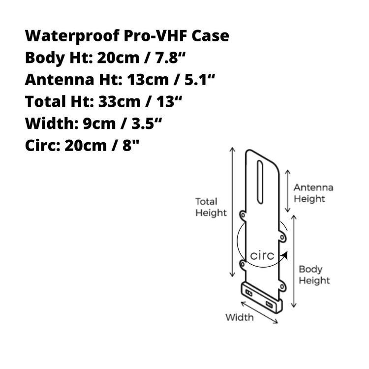 Overboard Overboard waterproof pro-VHF case