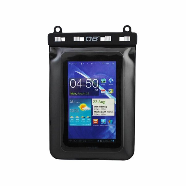 Overboard  Waterproof Ebook / Small Tablet case Black Overboard Overboard  Waterproof Ebook / Small Tablet case Black