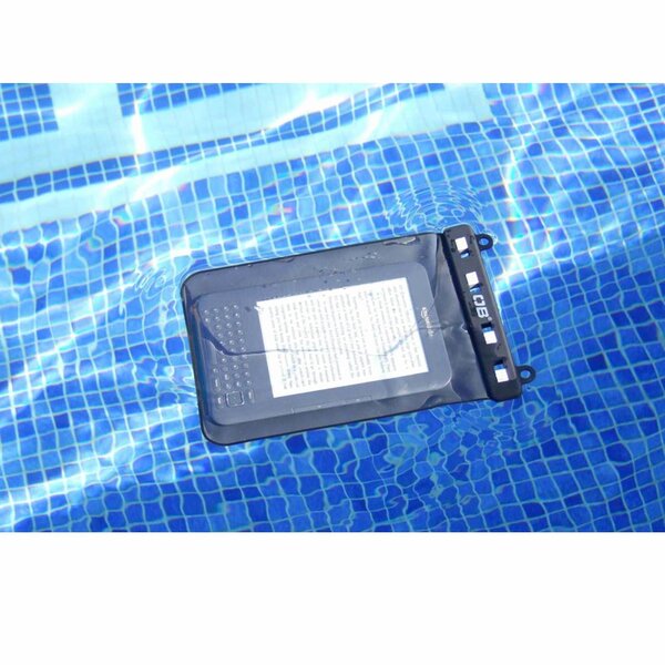Overboard  Waterproof Ebook / Small Tablet case Black Overboard Overboard  Waterproof Ebook / Small Tablet case Black