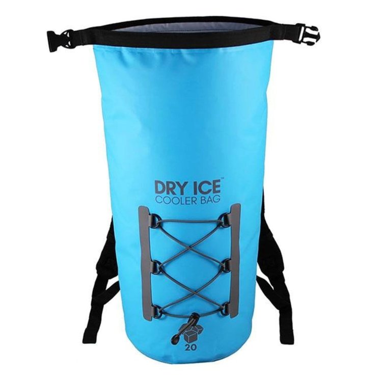 Overboard Overboard Waterdichte Dry Ice Cooler Rugtas Turquoise