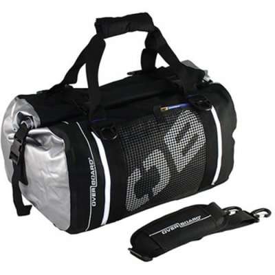 Overboard Waterproof Roll top duffel bag 40 liter Black