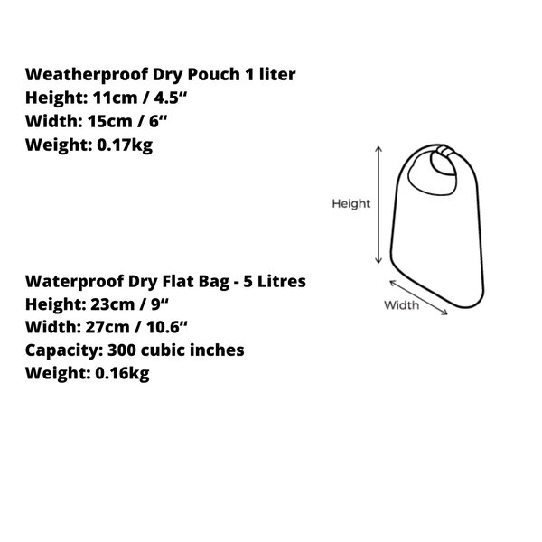 Overboard Overboard Dry Flatbag Geel