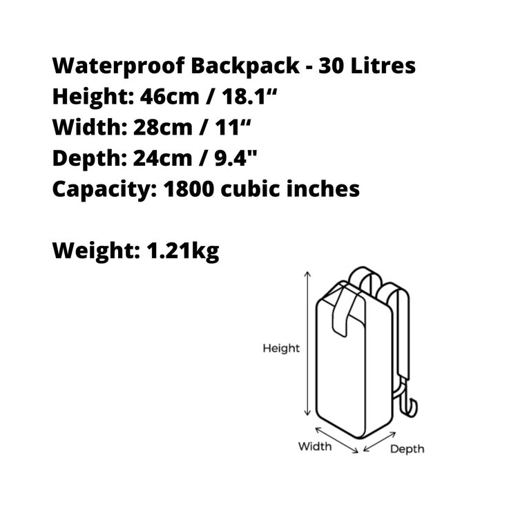Overboard Overboard PRO-SPORTS backpack 30 liter Brown