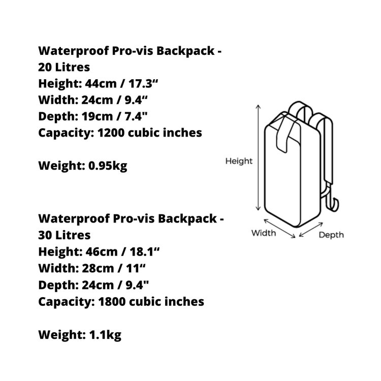 Overboard Overboard PRO-VIS Backpack Orange