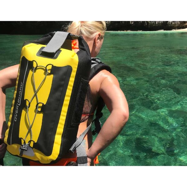 Overboard Overboard premium rugtas 20 liter geel