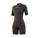 Mystic Brand Shorty 3/2mm Bzip Flatlock Women Black