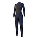 Mystic Brand Fullsuit 3/2mm Bzip Flatlock Women Night Blue