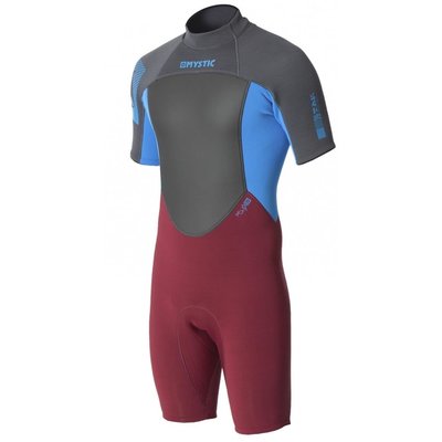 Mystic Star Shorty 3/2mm Bzip Bordeaux