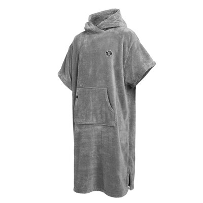 Mystic Mystic poncho Teddy light grey Mystic poncho Teddy light grey