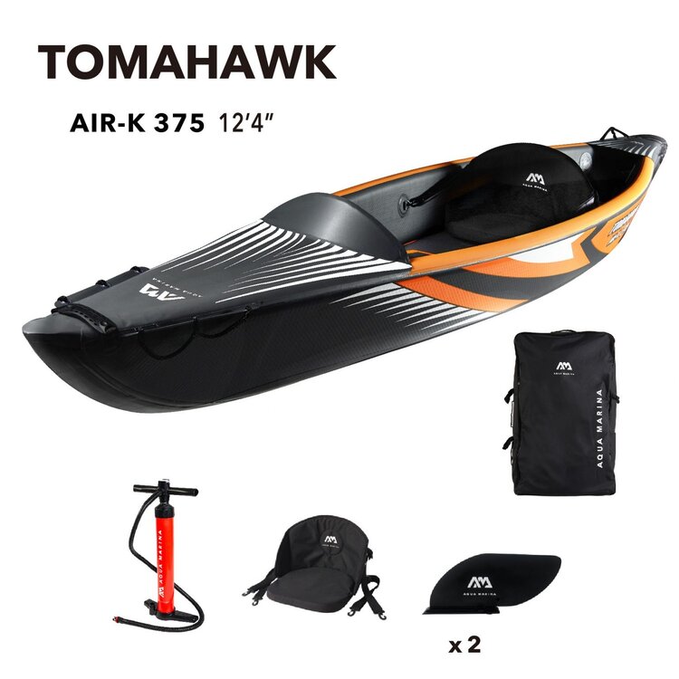 Aqua Marina Aqua Marina Tomahawk air-K 375 Kayak 1 person